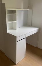 IKEA wit bureau 105x50 cm, Huis en Inrichting, Bureaus, Zo goed als nieuw, Ophalen, Bureau
