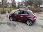 Fiat 500 Lounge 1.2 benz 83000km 2017 Garantie!, Auto's, Fiat, Voorwielaandrijving, Testrit aan huis, Stof, Parkeersensor
