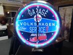 VW Benzinepomp kast groot model met led verlichting en klok., Verzamelen, Ophalen, Nieuw