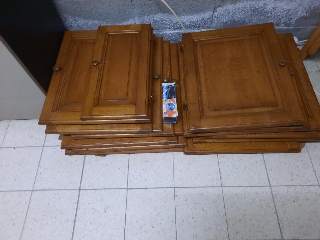 deuren van massief eikenhout, Ophalen