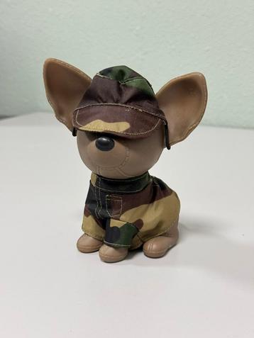 Chihuahua spaarpot militair camouflage camo leger army hond beschikbaar voor biedingen