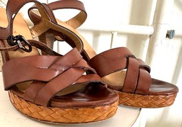 Sandales d été, Be Original, pointure 39, talon 9 cm