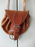 Handtas bruin leder klein NIEUW, Ophalen of Verzenden, Nieuw, Bruin, Handtas