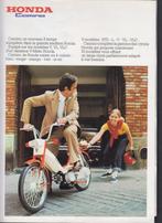 Cyclomoteur Honda Camino brochure publicitaire collection, Boeken, Motoren, Verzenden, Gelezen