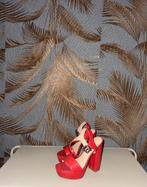 Red Casual Shoes - size 37, Kleding | Dames, Schoenen, Hoge laarzen, Ophalen of Verzenden, Zo goed als nieuw, Rood