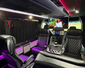 MERCEDES SPRINTER 316CDI VIP BUS FEESTBUS 8zit TV Frigo, Cuir, Achat, Euro 6, Entreprise