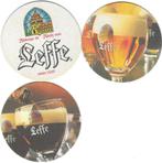 bierviltje 3st Leffe, Verzamelen, Biermerken, Verzenden, Leffe