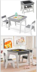 Nieuwe kindertafel met 2 stoelen, Kinderen en Baby's, Ophalen, Zo goed als nieuw