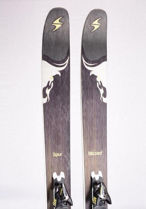189 cm freeride ski's BLIZZARD SPUR, CARBON FLIP CORE, Sport en Fitness, Skiën en Langlaufen, Gebruikt, Ski's, Ski, Overige merken