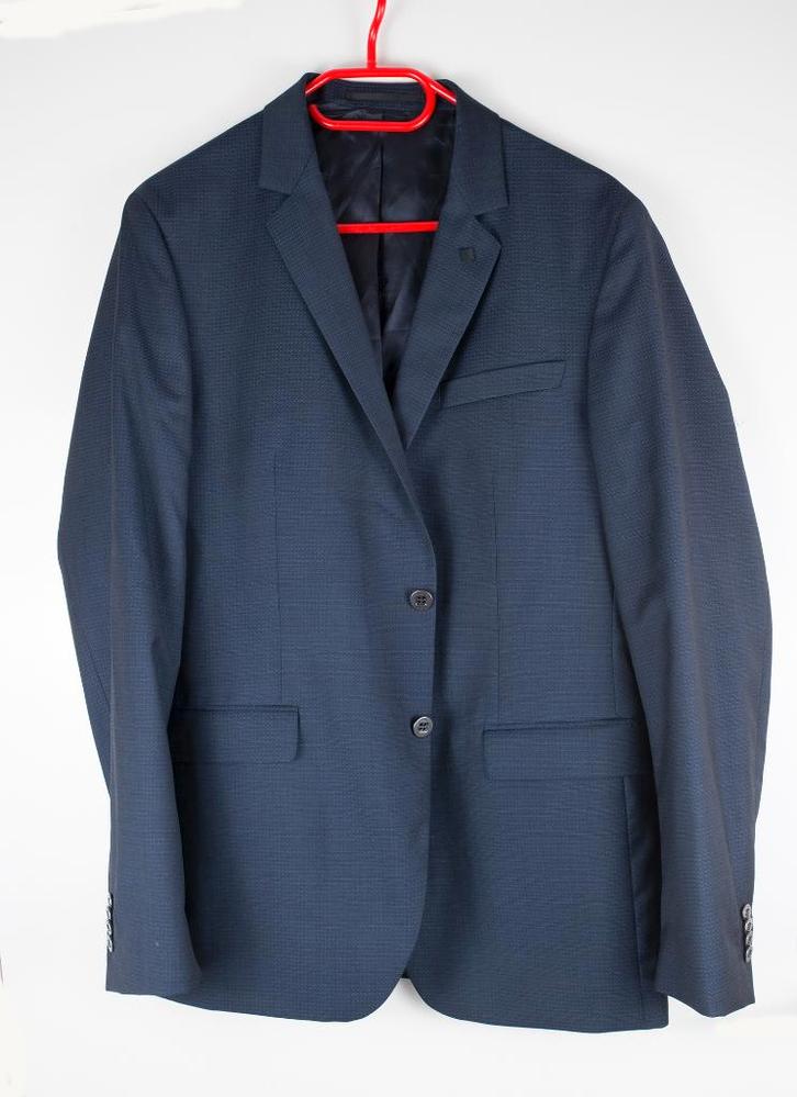 costume Karl Lagerfeld, Vêtements | Hommes, Costumes & Vestes, Comme neuf, Taille 52/54 (L), Bleu, Enlèvement ou Envoi