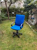 Bureaustoel, blauw, groot, Ophalen, Gebruikt, Blauw, Bureaustoel
