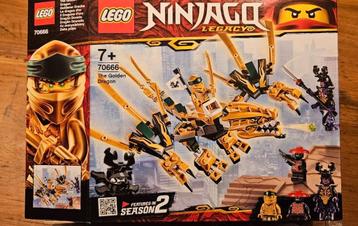 Lego Ninjago 70666 The Golden Dragon, compleet als nieuw.  beschikbaar voor biedingen