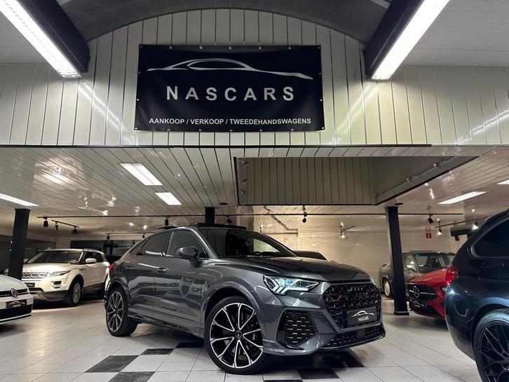 Audi RSQ3 2.5 TFSI 400 PK Pano Full BTW 2022 9.000 km, Auto's, Audi, Bedrijf, Te koop, RS3, 360° camera, 4x4, ABS, Achteruitrijcamera