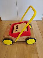 Puky houten kinderloopwagen (rood/geel), Ophalen, Gebruikt, Duw- of Trekspeelgoed