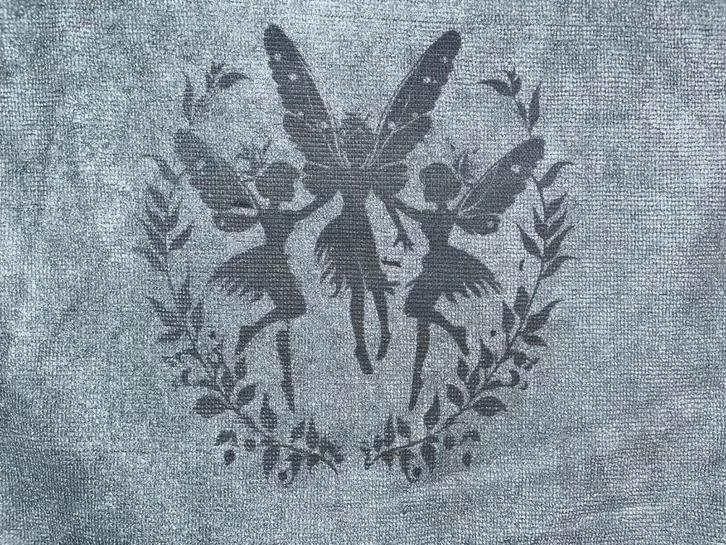 Inspirerende microvezeldoek 40*40 met gravure naar keuze, Antiek en Kunst, Kunst | Etsen en Gravures, Ophalen of Verzenden