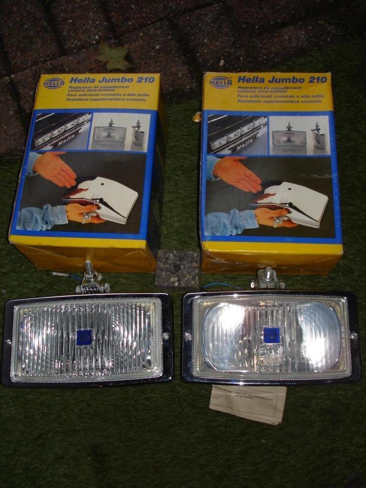 HELLA JUMBO 210 HALOGEN DRIVING LAMP VINTAGE CLASSIC, Auto-onderdelen, Vrachtwagen-onderdelen, Verlichting, Nieuw, Ophalen