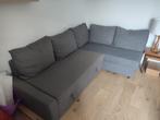Canapé d'angle convertible IKEA Friheten gris foncé à vendre, 150 cm ou plus, 200 à 250 cm, Enlèvement, Banc d'angle