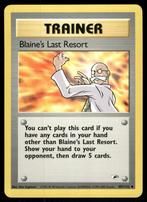 Blaine's Last Resort 105/132 - Gym Heroes (NM), Verzenden, Gebruikt