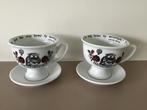 Vintage Hendrick's gin, theekop en schotel, Oscar Wilde Quot, Ophalen of Verzenden