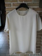 Geklede beige bloes, Enlèvement ou Envoi, Beige, Chemisier ou Tunique