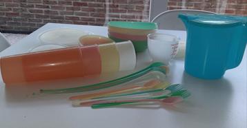 Tupperware retro vintage pastel beschikbaar voor biedingen