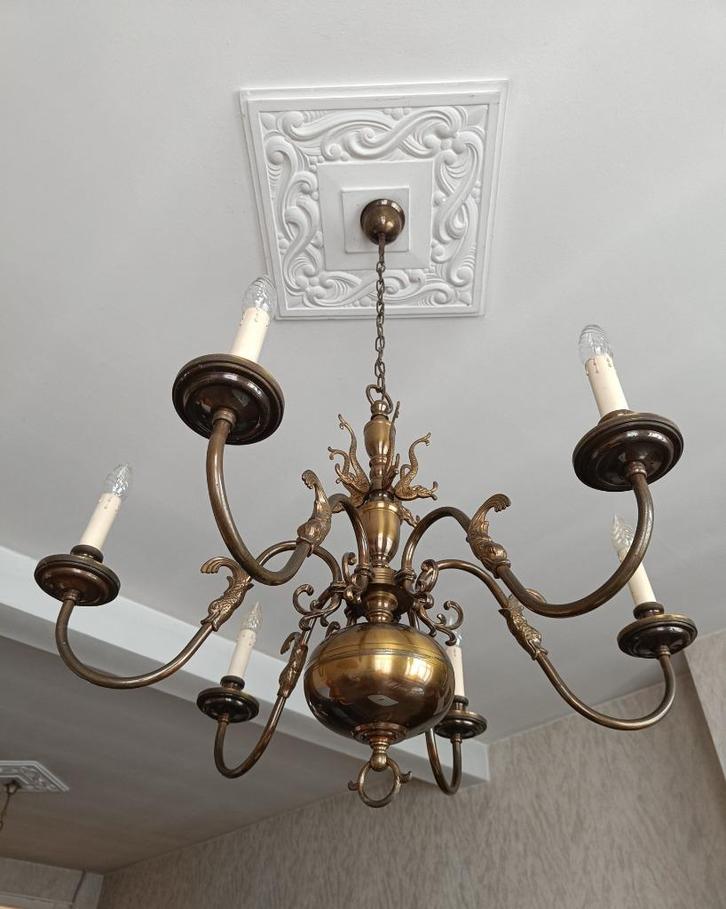 Vlaamse luster / Hollandse kroonluchter, Antiek en Kunst, Curiosa en Brocante, Ophalen