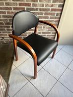 stoel comfort, Ophalen, Zwart, Hout, Zo goed als nieuw