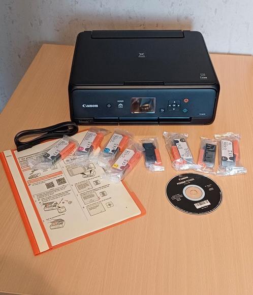Canon PIXMA met nog verschillende inktpatronen, Computers en Software, Printers, Zo goed als nieuw, Printer, Scannen, Ophalen
