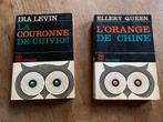 La couronne de cuivre I. Levin L’orange de Chine E. Queen, Verzenden, Gelezen, Ira Levin et Ellery Queen