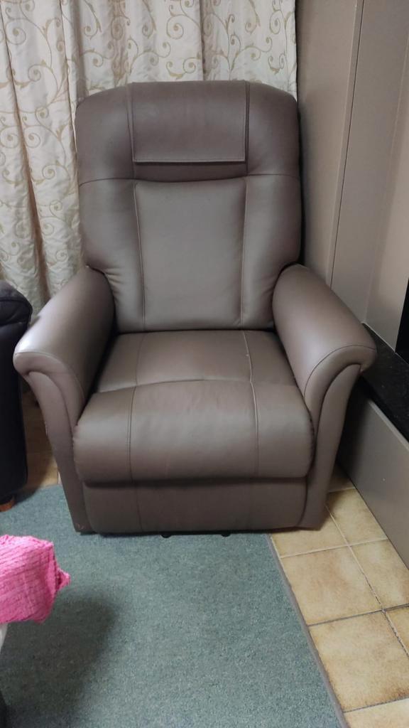 Elektrische ligzetel, Huis en Inrichting, Fauteuils, Gebruikt, Ophalen