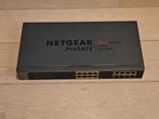 Netgear Pro Gigabit Managed switch POE 16 ports, Computers en Software, Netwerk switches, Ophalen of Verzenden, Zo goed als nieuw