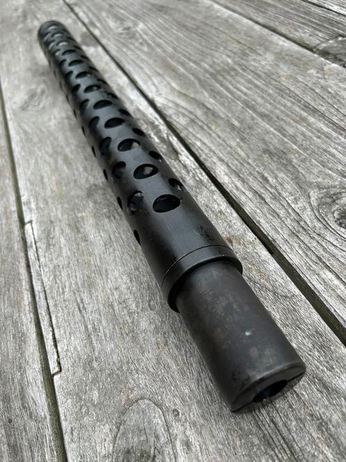 US WO2 .30 MG barrel ventilation shroud, staal, reproductie, Verzamelen, Militaria | Tweede Wereldoorlog, Ophalen of Verzenden