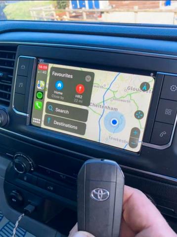 Toyota Proace, Citroën Jumper Peugeot Partner Carplay  beschikbaar voor biedingen