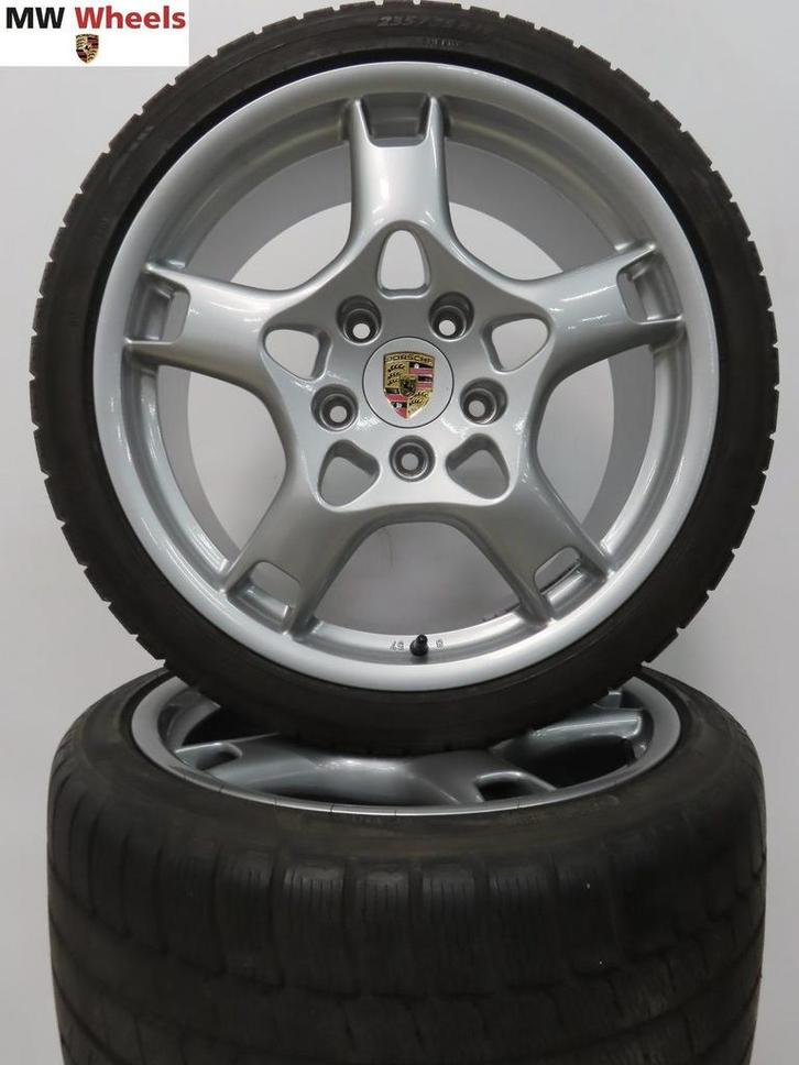 Porsche 19 inch Origineel velgen 911 997 4 - 4S winterbanden, Auto-onderdelen, Banden en Velgen, Banden en Velgen, Winterbanden