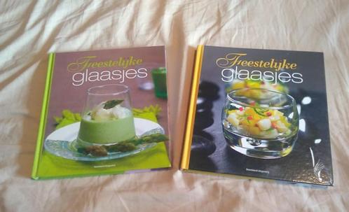 feestelijke glaasjes 2 boekjes samen, Boeken, Kookboeken, Ophalen of Verzenden