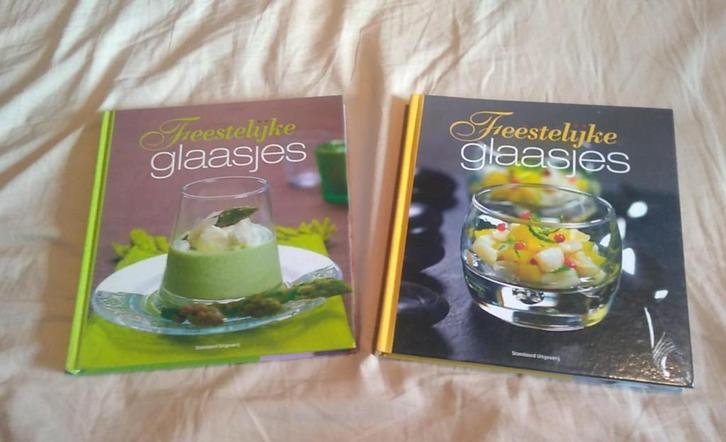 feestelijke glaasjes 2 boekjes samen, Boeken, Kookboeken, Ophalen of Verzenden