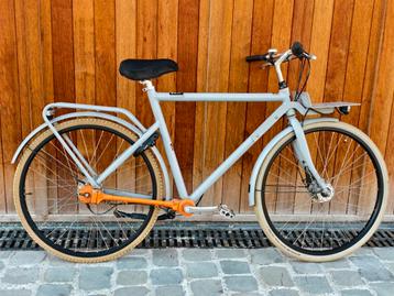Fiets met cardanaandrijving