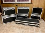 7 grote flightcases in goede staat, Ophalen, Gebruikt