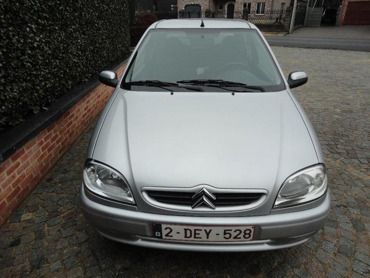 Citroën Saxo - 10/2002 - AIRCO - 82.000 km - WEGENS LEEFTIJD, Autos, Citroën, Particulier, Saxo, Airbags, Air conditionné, Verrouillage central