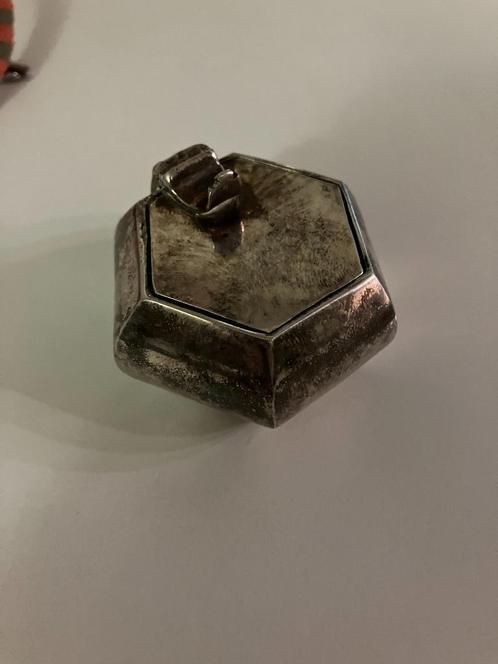 asbak zilver, Antiek en Kunst, Curiosa en Brocante, Ophalen of Verzenden