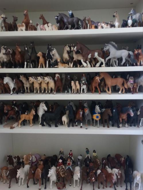 Heel veel Schleich paarden, Verzamelen, Dierenverzamelingen, Zo goed als nieuw, Beeldje of Figuurtje, Paard, Verzenden