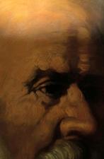 olieverfschilderij aan boord, Antiquités & Art, Art | Peinture | Classique, Enlèvement ou Envoi