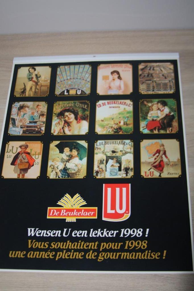 Kalender , De Beukelaer , LU , 1998 , als nieuw 35x27 cm, Verzamelen, Merken en Reclamevoorwerpen, Zo goed als nieuw, Overige typen