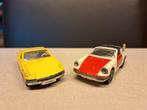 Dinky Toys Porsche 914 & Corgi Toys Porsche 911S, Corgi, Enlèvement ou Envoi