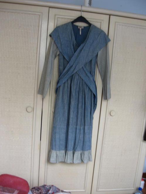 Superbe robe Vintage 70' Roshafi Paris/Bruxelles en 100% cot, Vêtements | Femmes, Robes, Comme neuf, Taille 36 (S), Bleu, Sous le genou