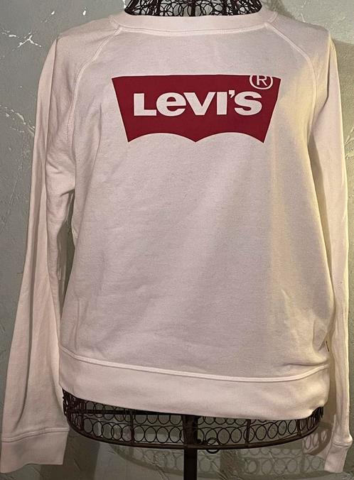 Levi’s M knappe witte trui zeer nette staat, Kleding | Dames, Truien en Vesten, Gedragen, Maat 38/40 (M), Wit, Ophalen of Verzenden
