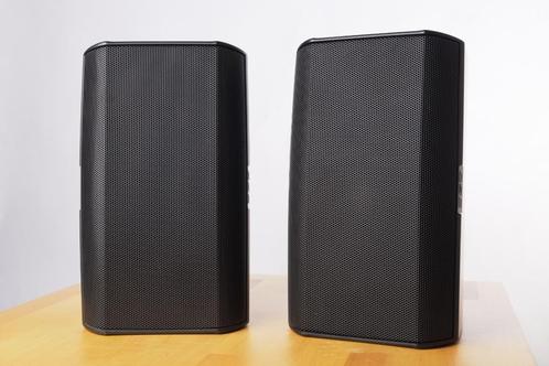 QSC AD-S6T luidsprekers, Audio, Tv en Foto, Luidsprekerboxen, Zo goed als nieuw, Front, Rear of Stereo speakers, 120 watt of meer