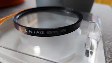 J&H Haze UV-filter 62mm beschikbaar voor biedingen