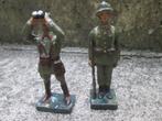 2 Belgische soldaten, Belgische makelij officier en soldaat, Verzamelen, Militaria | Algemeen, Ophalen of Verzenden