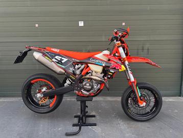 KTM exc-f 350 six-days supermoto / enduro / akrapovic / led beschikbaar voor biedingen